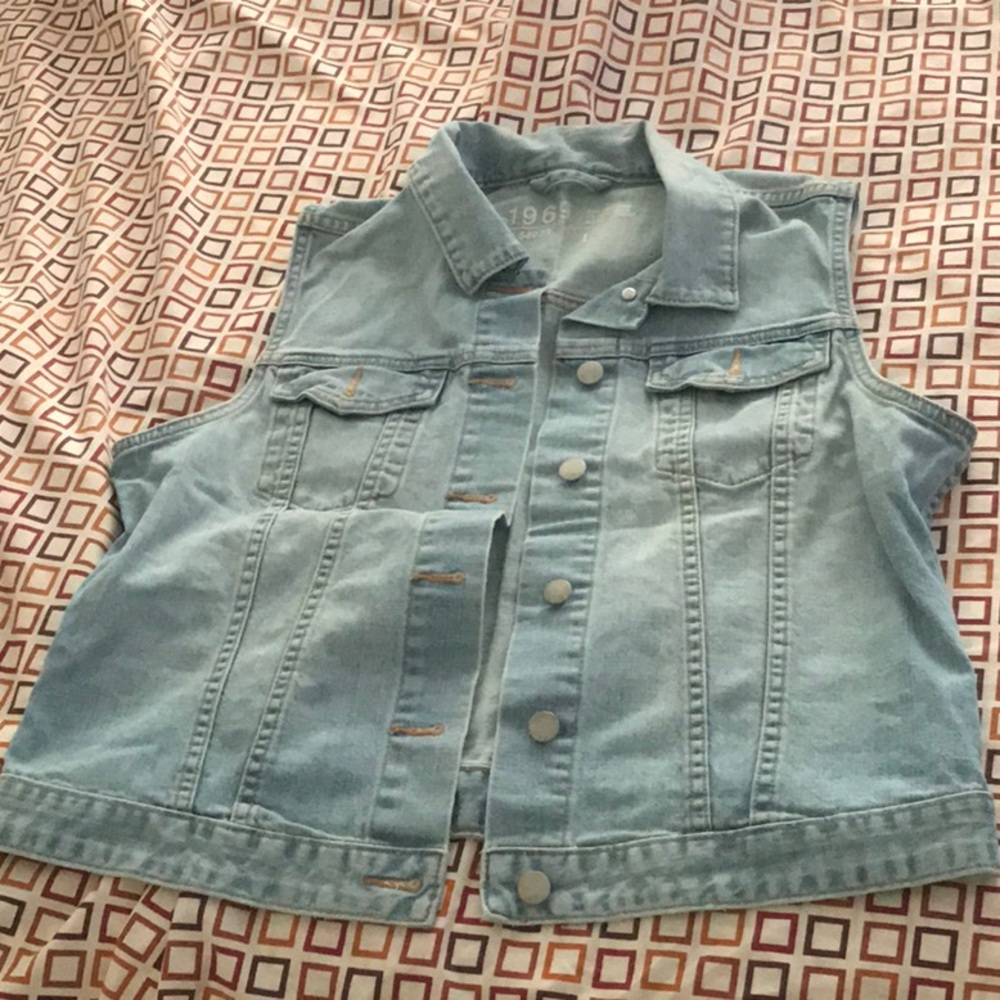 GAP 1969 Light Denim Vest